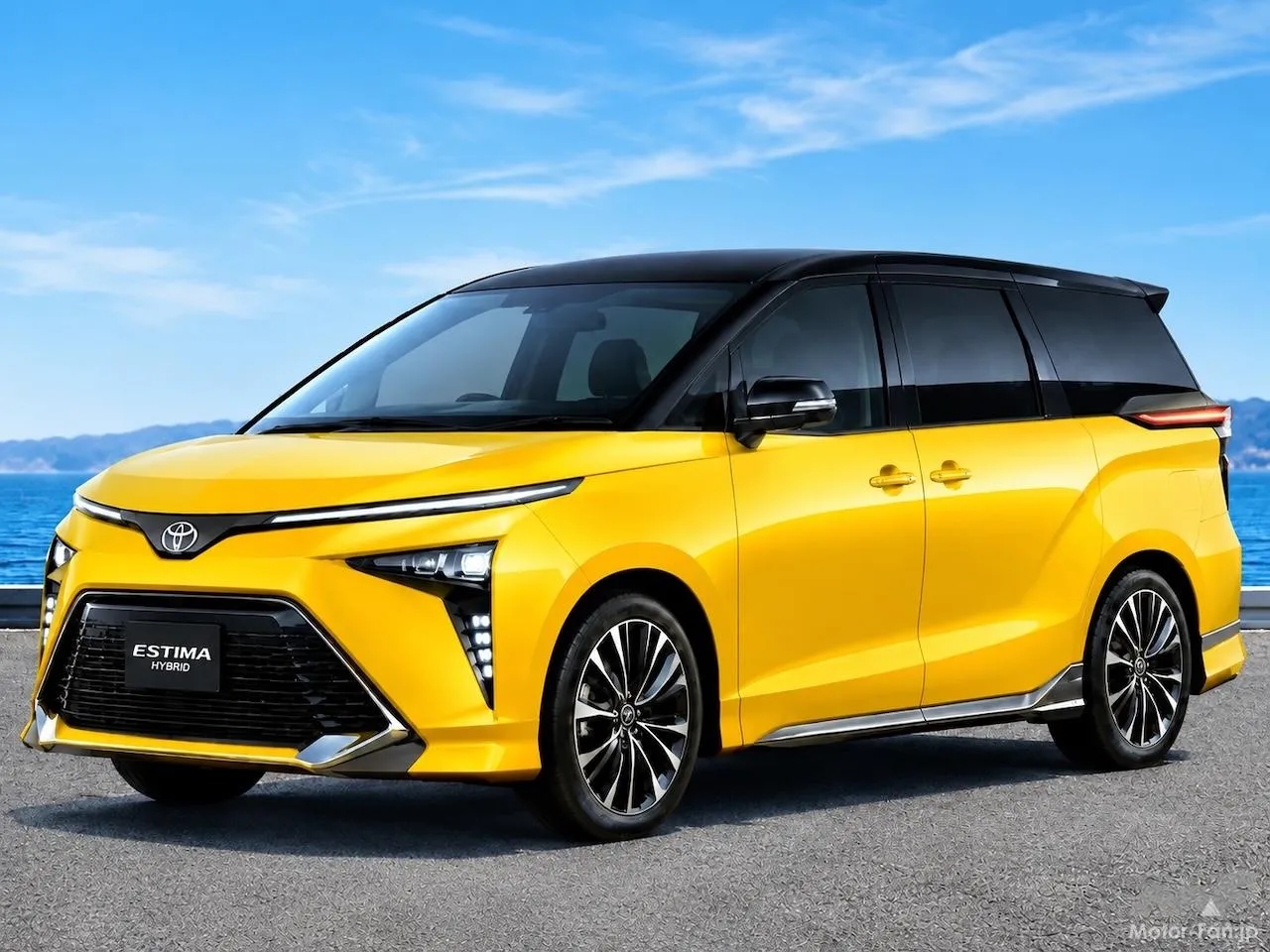 toyota previa render 1