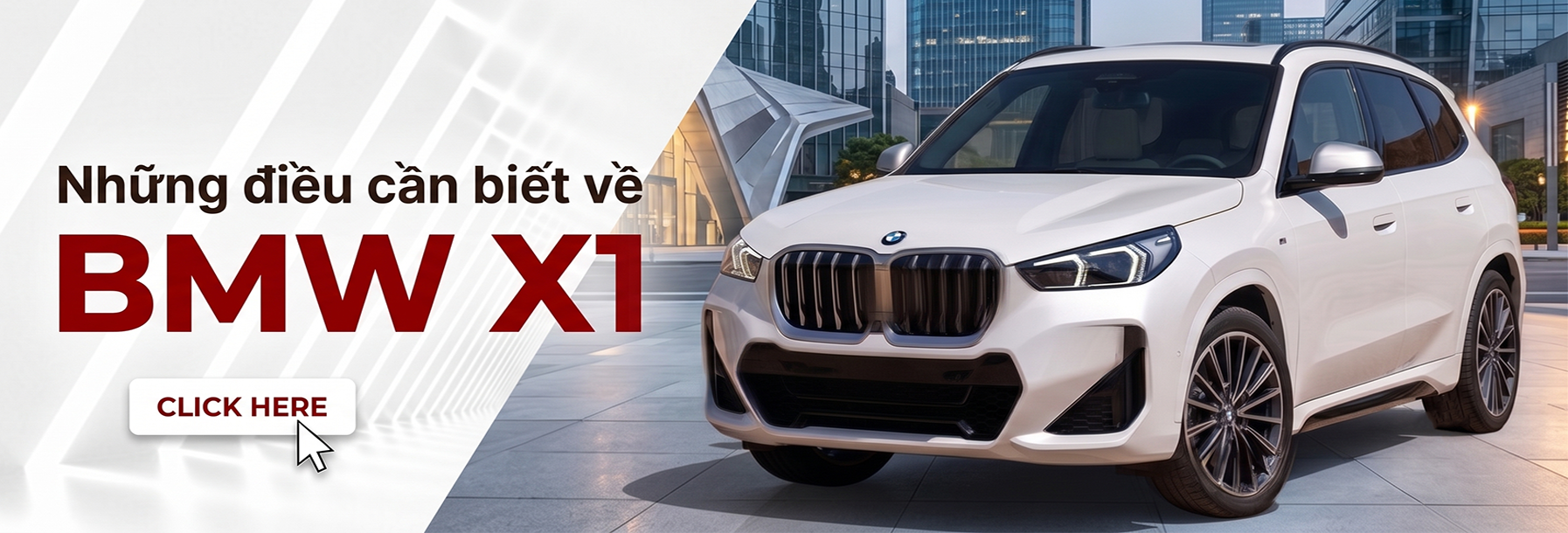 banner bmw x1