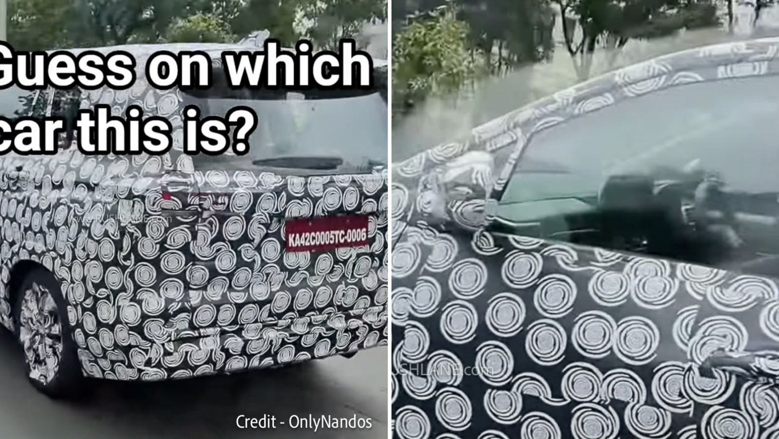 new toyota innova hycross facelift interiors spied