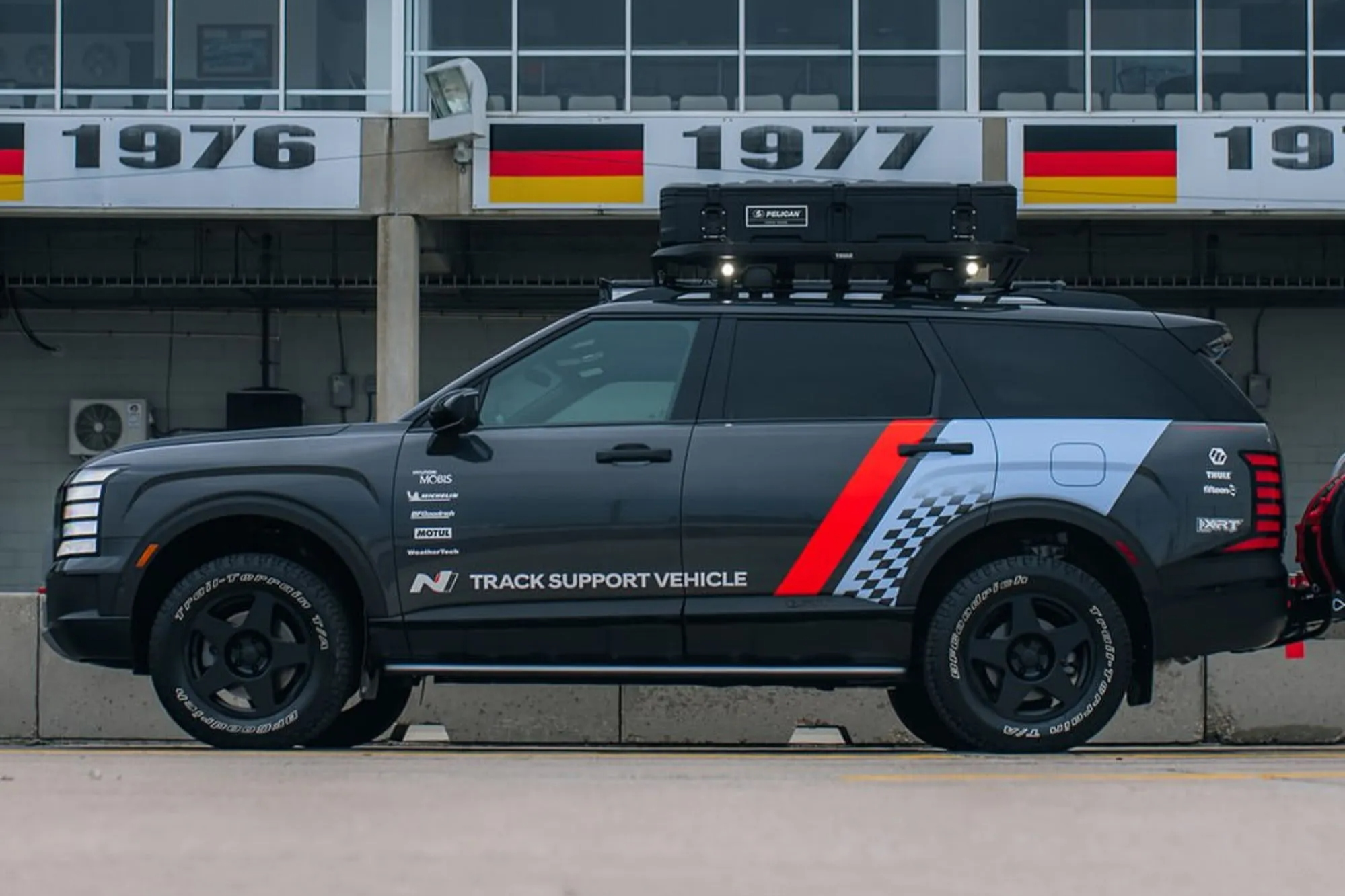 hyundai palisade xrt n track support vehicle 4