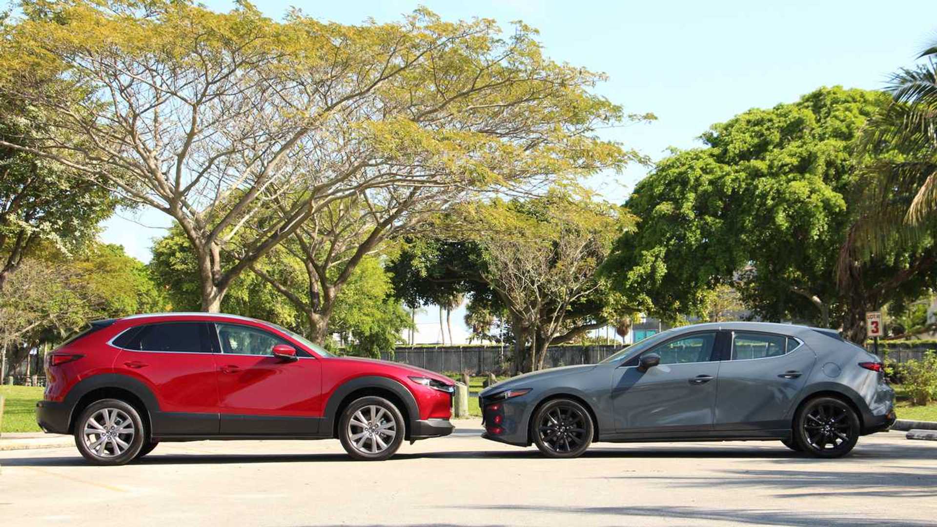 mazda3 hatchback vs mazda cx 30 comparison 3