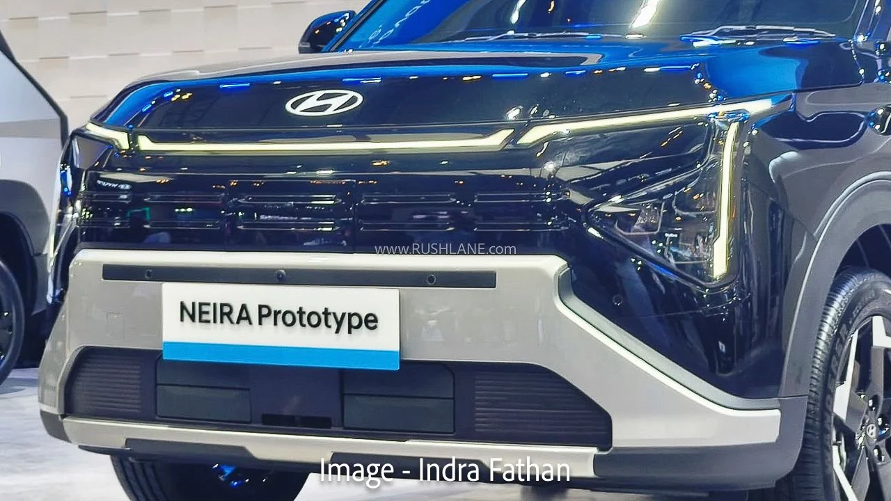 new hyundai neira electric mpv debuts kia carens clavis giias 2026 2