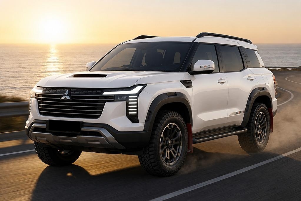 mitsubishi pajero render 1