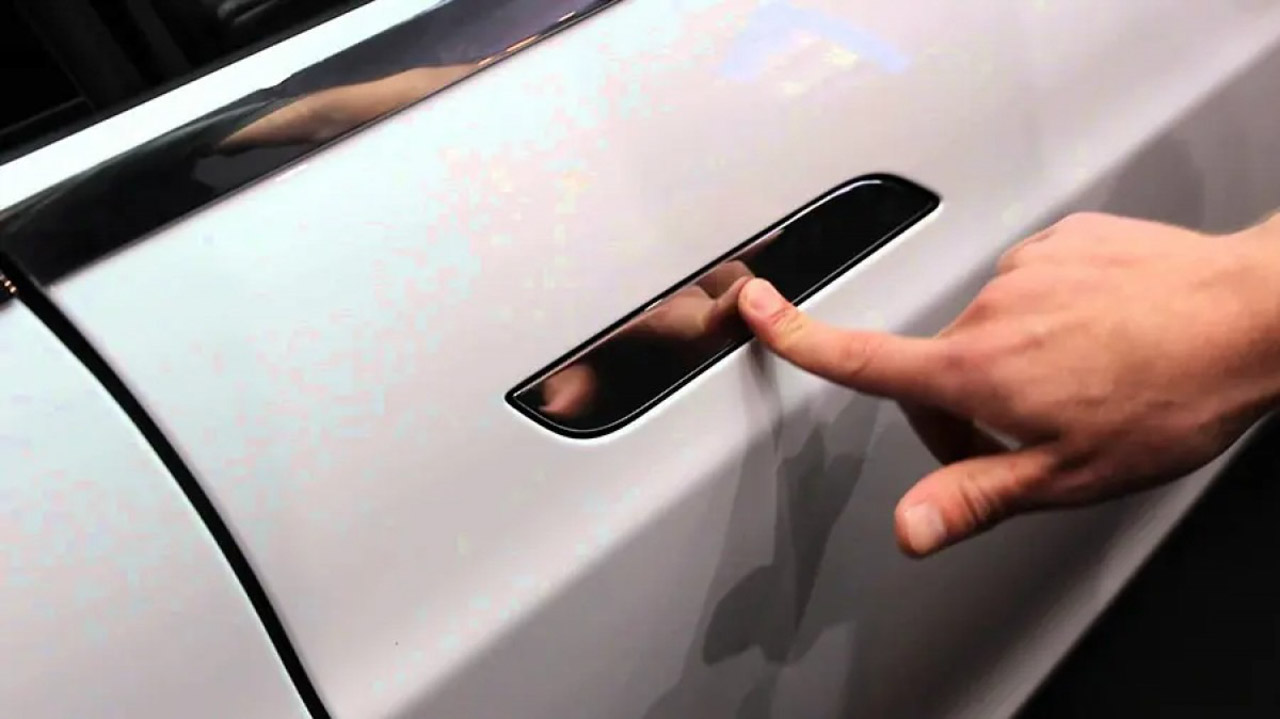 flush door handle in china