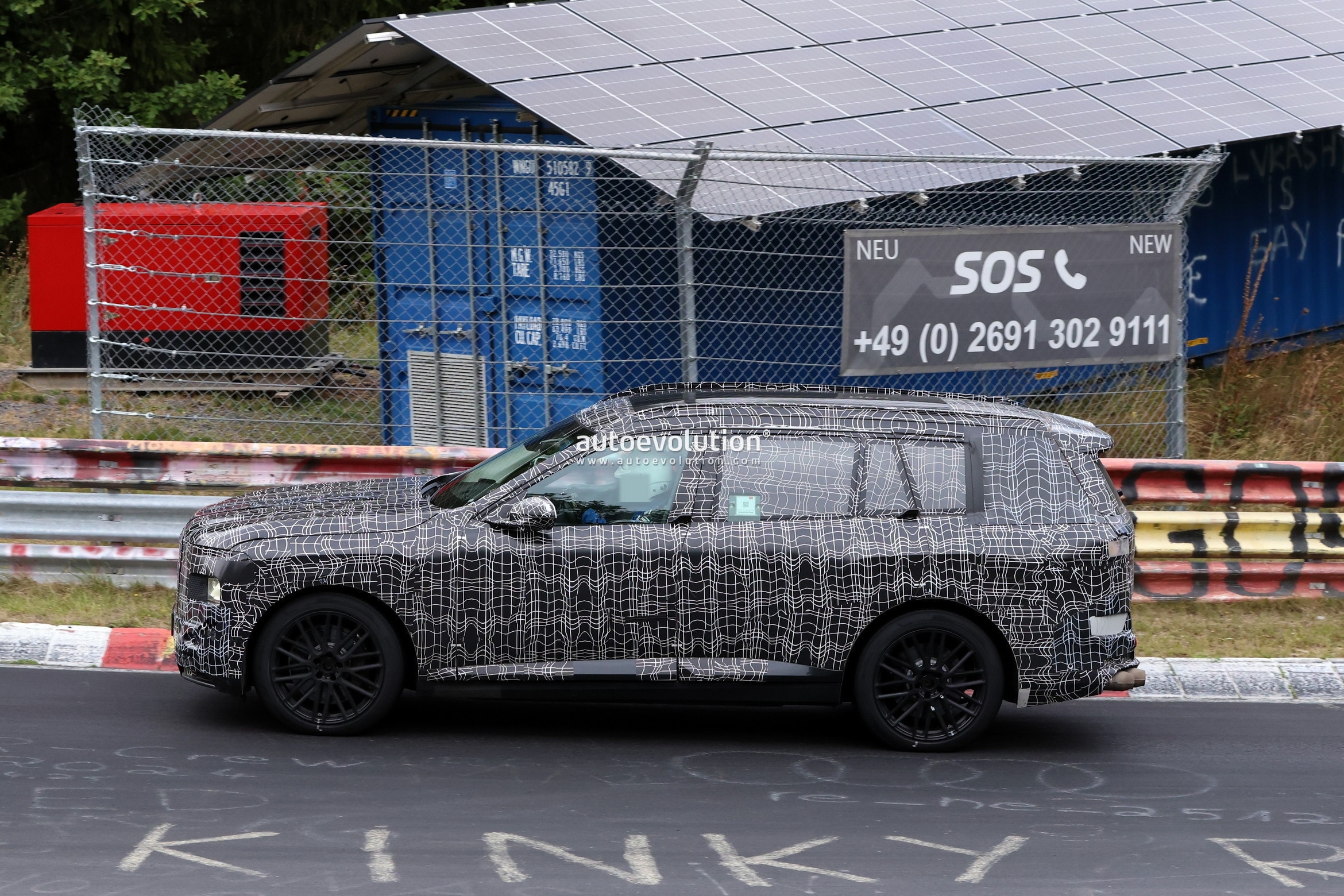 next gen 2028 bmw x7 spied lapping the nurburgring it s likely the v8 powered m60 flavor7