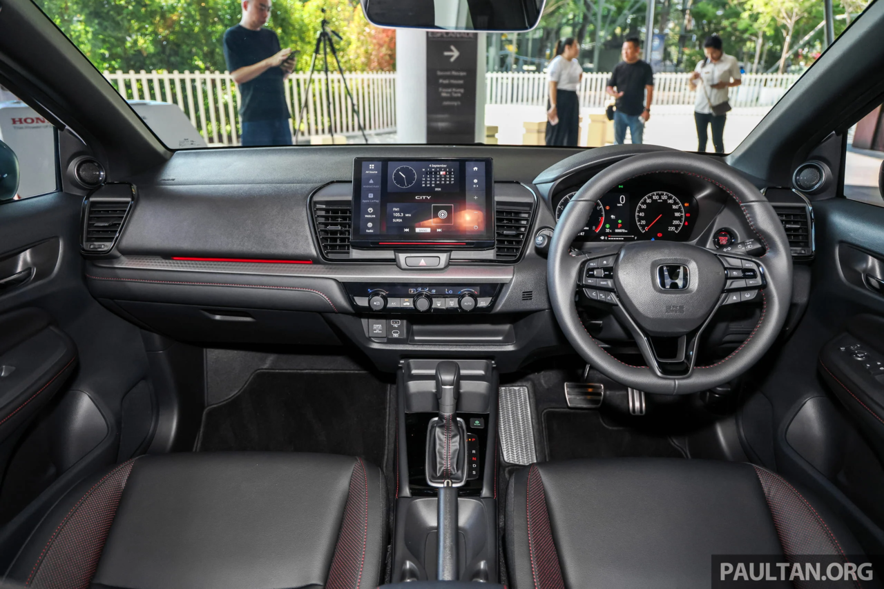 2026 honda city sedan facelift rs petrol preview malaysia int 2