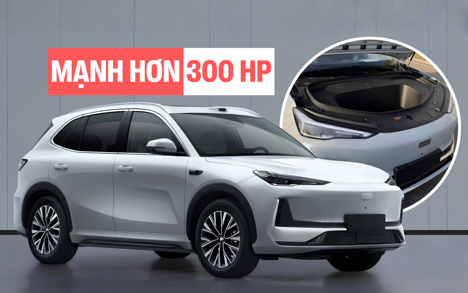 Geely EX5 2026 ra mắt ngay tháng này: Động cơ hơn 300 mã lực, cốp trước khổng lồ, có cảm biến LiDAR, dễ về Việt Nam vào năm sau