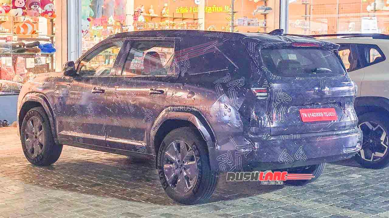 upcoming nissan tekton 7s spied larger tyres