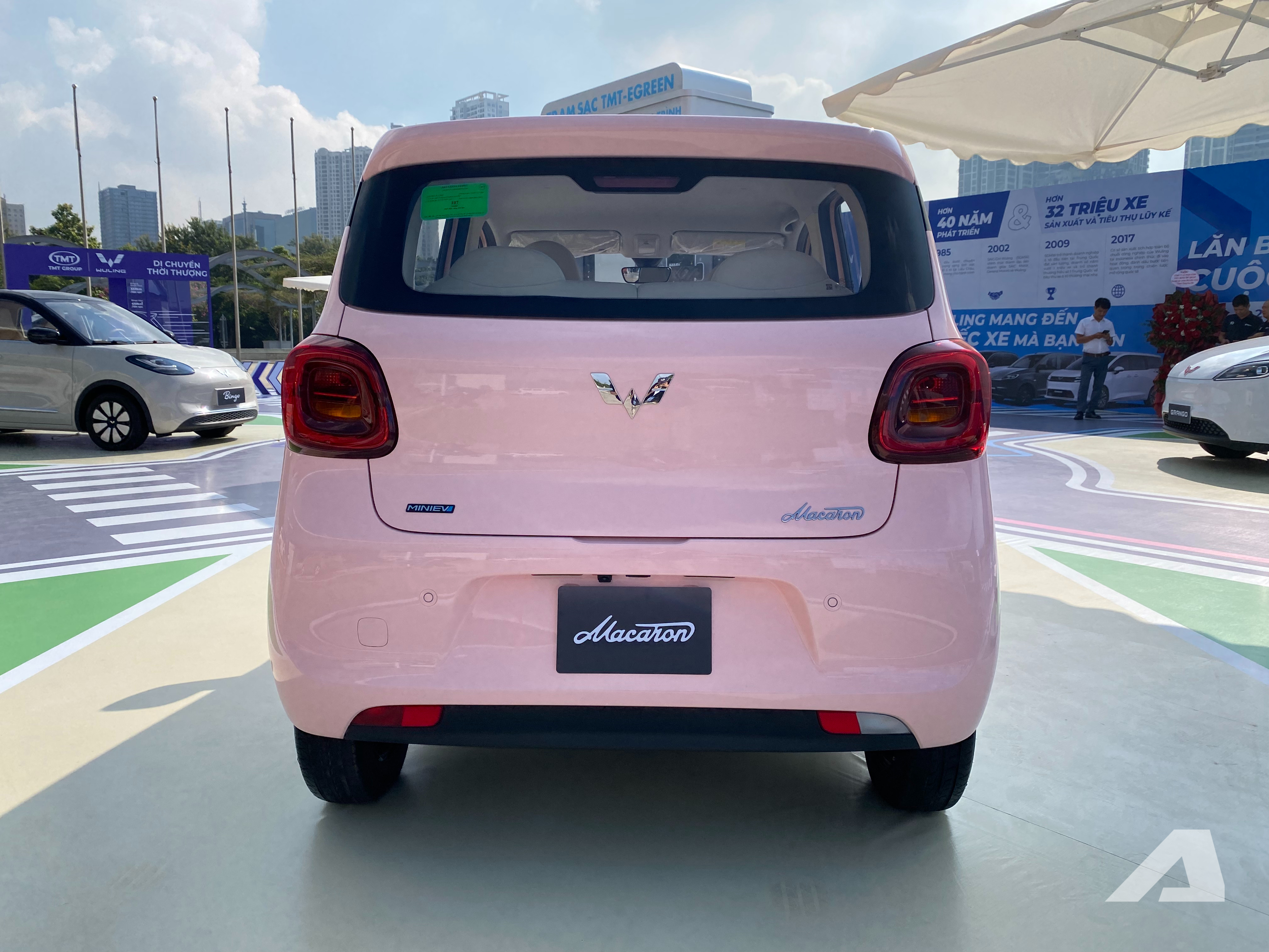 wuling mini ev macaron k 28