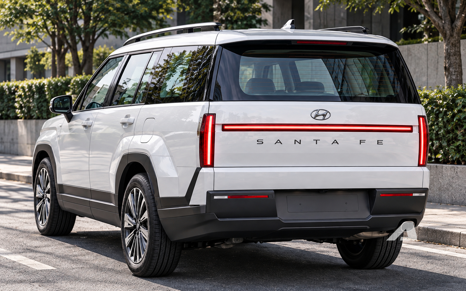 hyundai santa fe 2027 render 1