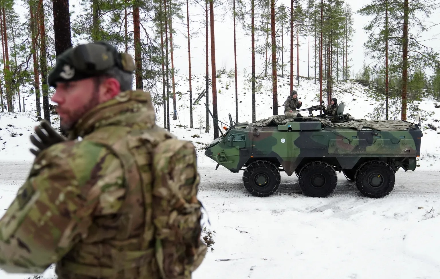 members finnish army british arm