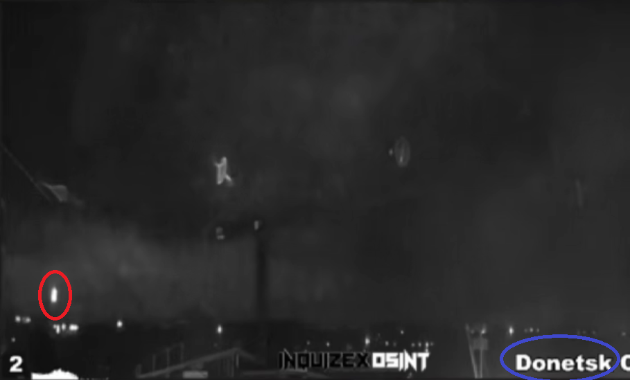 padinnya bojovyh blokiv rakety oreshnyk poblyzu donetskastop kadr z video amk mapping 1
