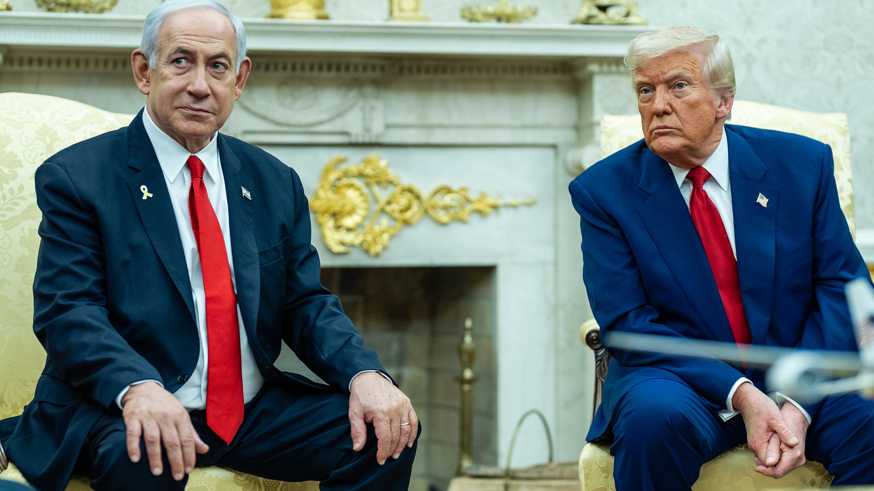 01int netanyahu trump klqb video