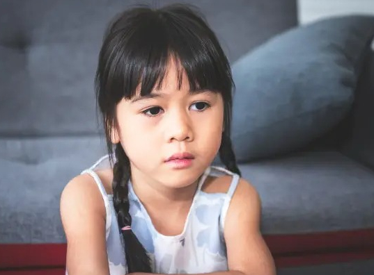 edit asian girl year old sitting living room loneliness sad to children family concept 272689440 17698668919352039099407