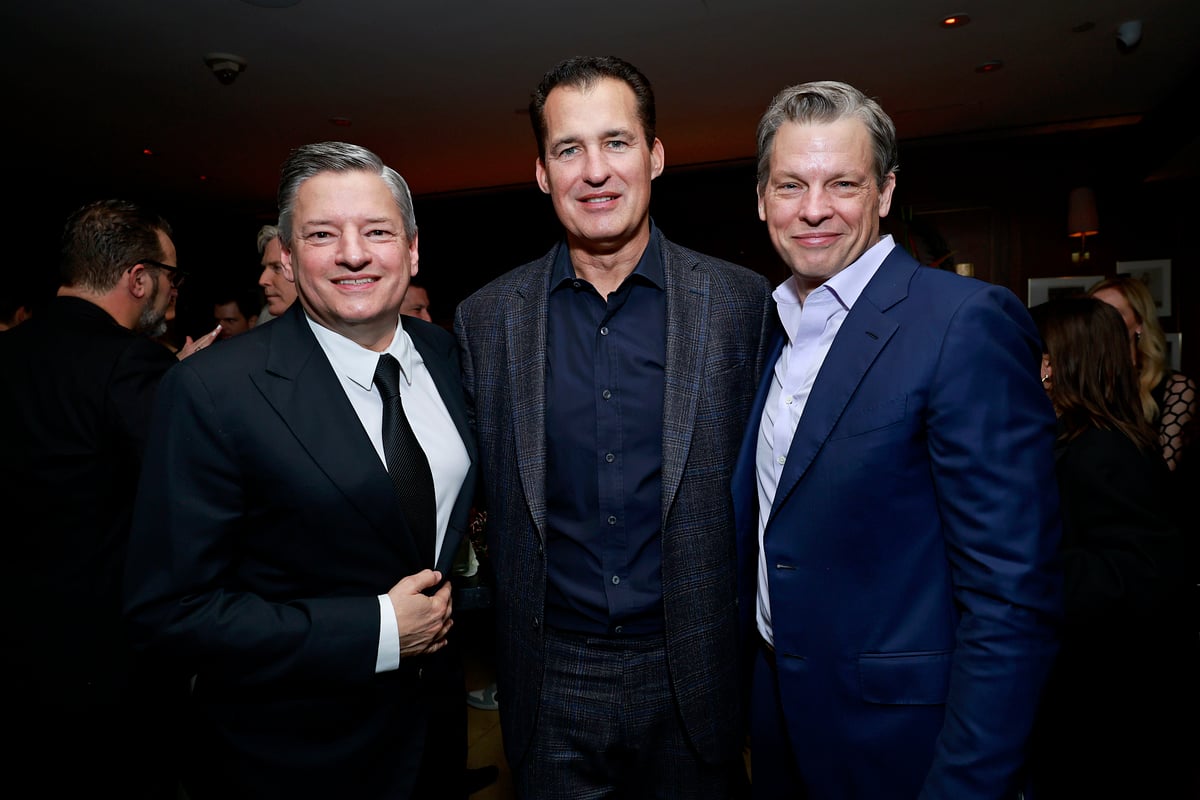ted sarandos and greg peters 2023 ted sarandos and greg peters 2023