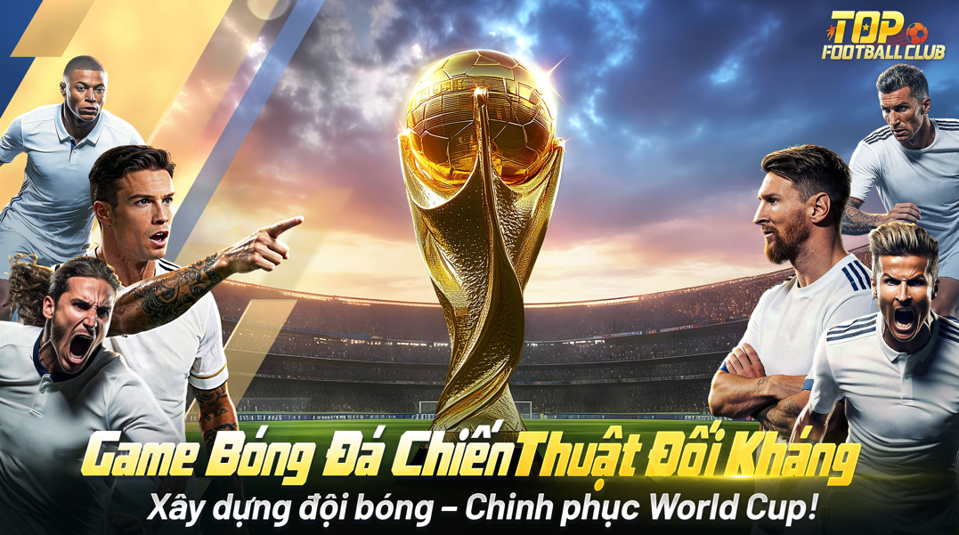 Top Football Club mở đăng ký trước, tặng miễn phí SSR Messi cùng 1000 lượt quay!
