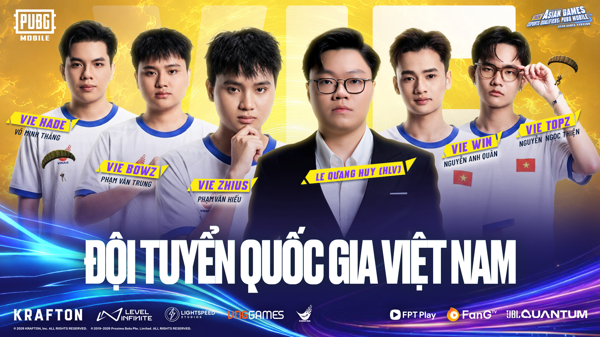 line up team viet nam