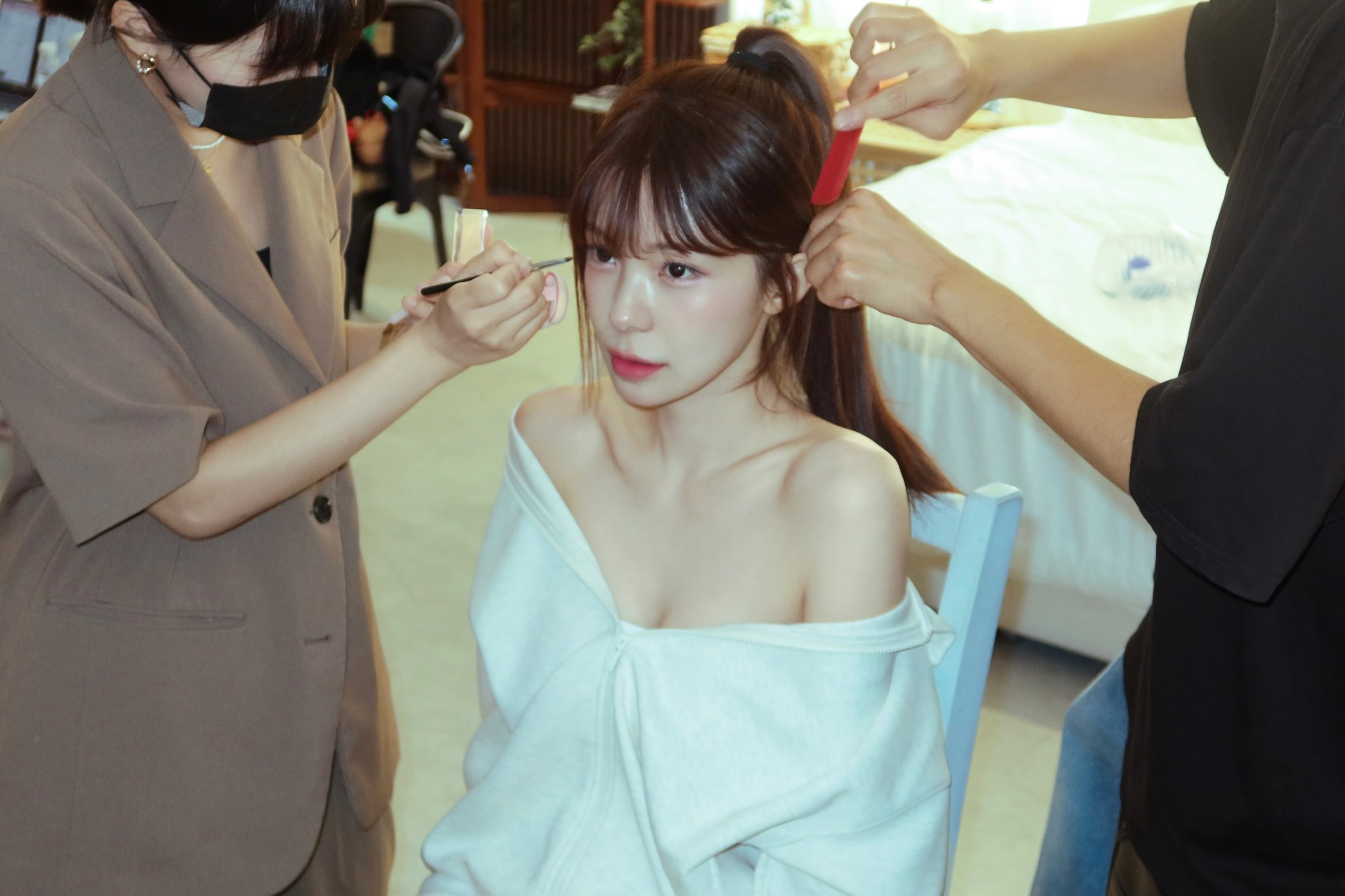 photo by on july 24 2026 may be an image of one or more people plaits make up top and text1