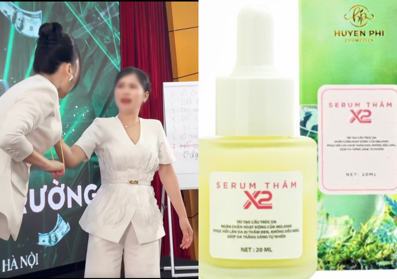  Huyền Phi Cosmetics từng bị phạt, thu hồi và đình chỉ lưu hành sản phẩm vì có chứa chất cấm