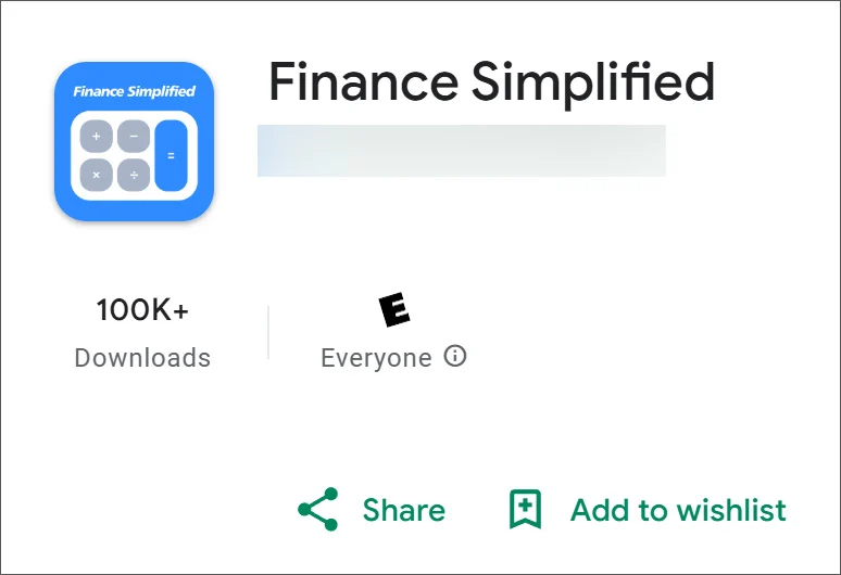 finance simplified