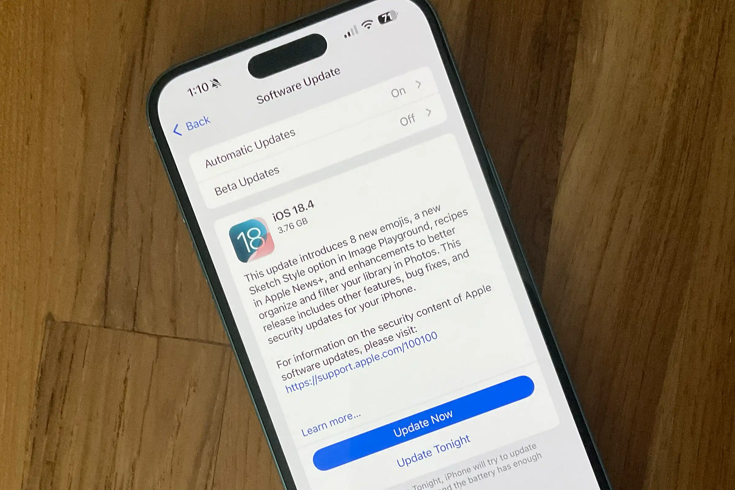 ios 184 software update ios 184 software update