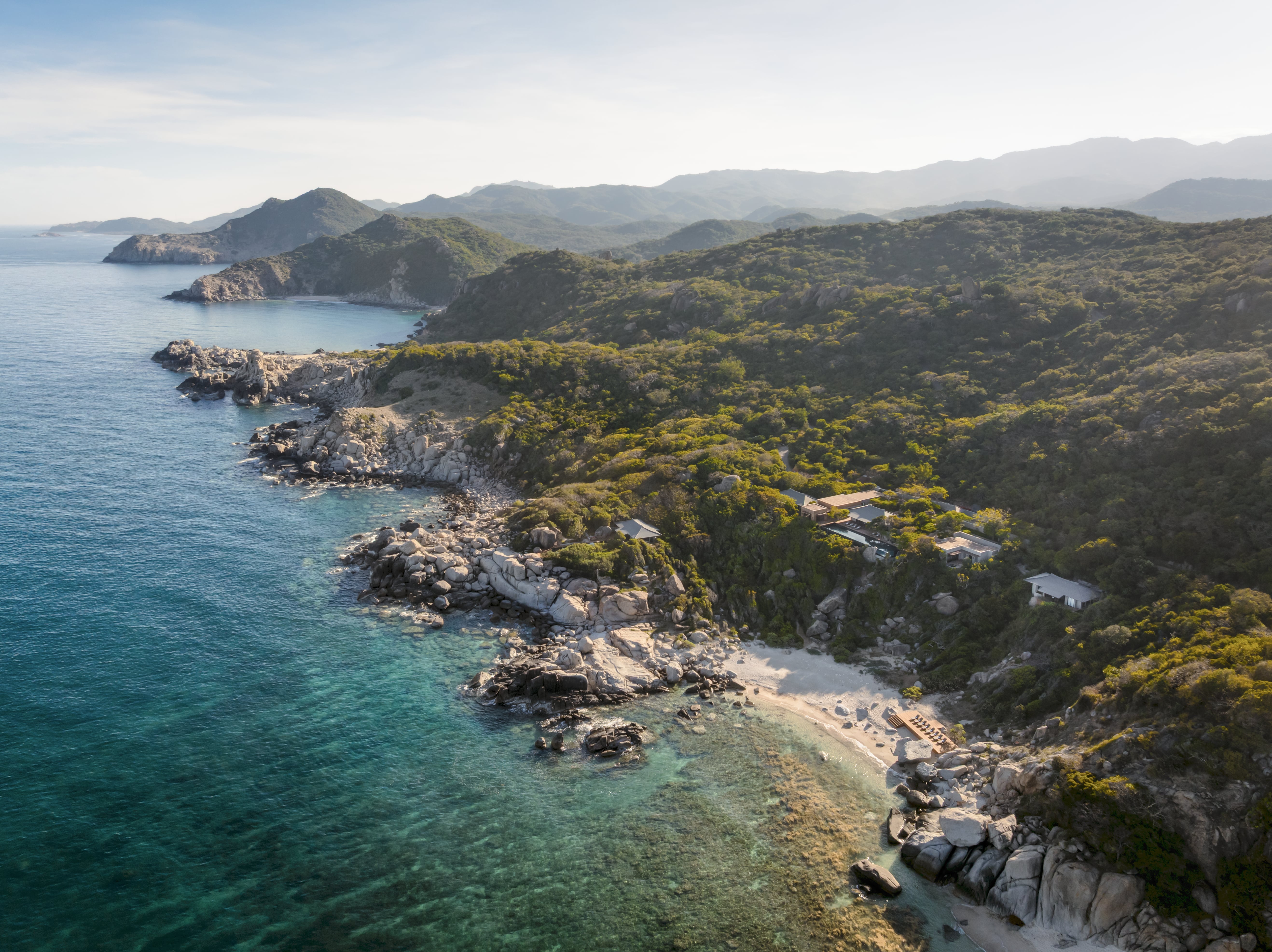 amanoivietnam amanoi ocean pool residence tu tren cao min