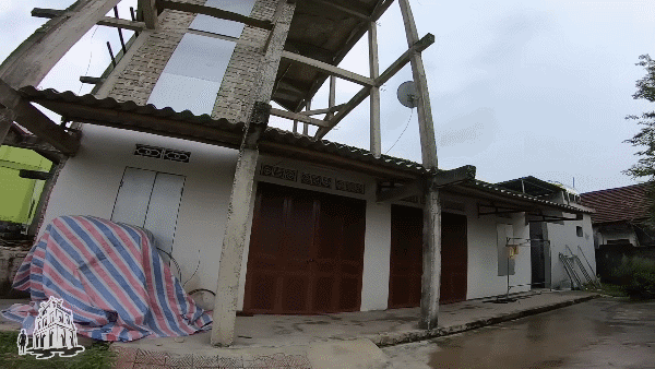 ngoi nha ky quai xay 10 nam trong dem cua di nhan nghe an 2