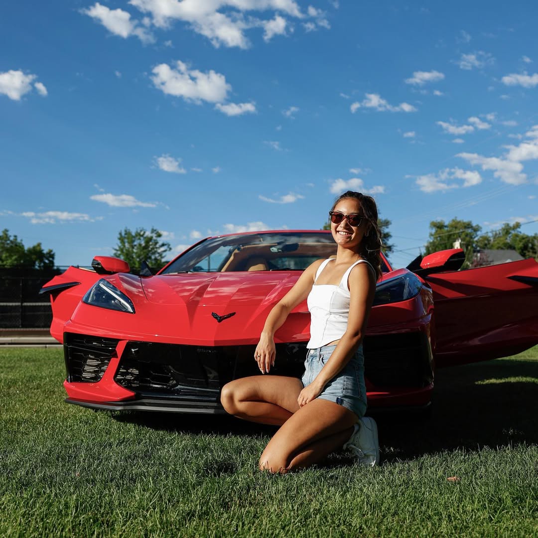lighting mcqueen but make her boujeecorvette luxury car utah utahphotographer utahcars