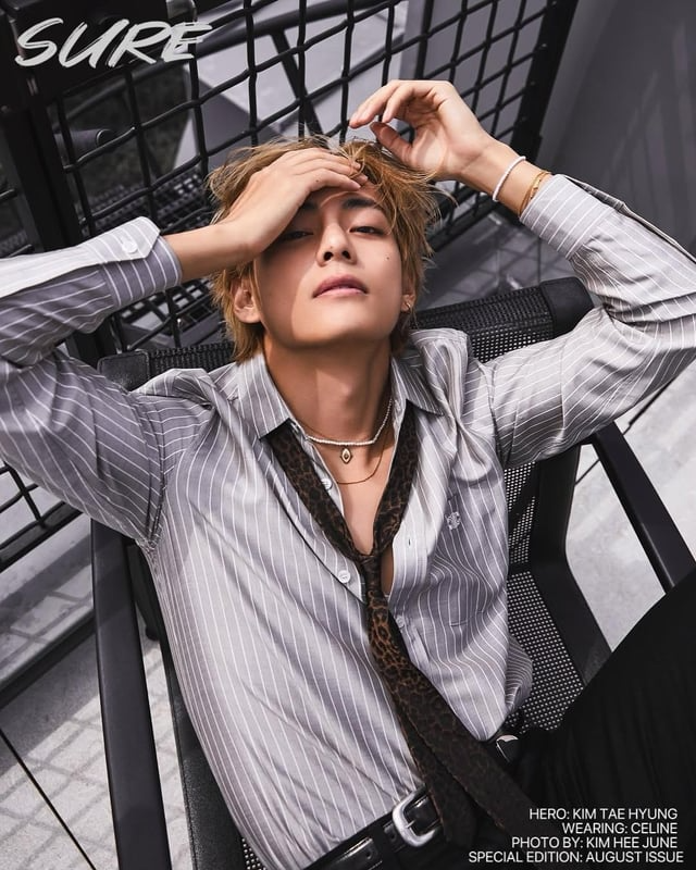 v bts the sure magazine korea au