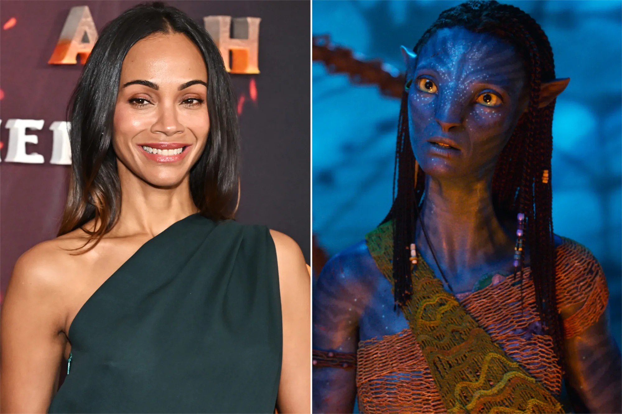 zoe saldana as neytiri avatar fi