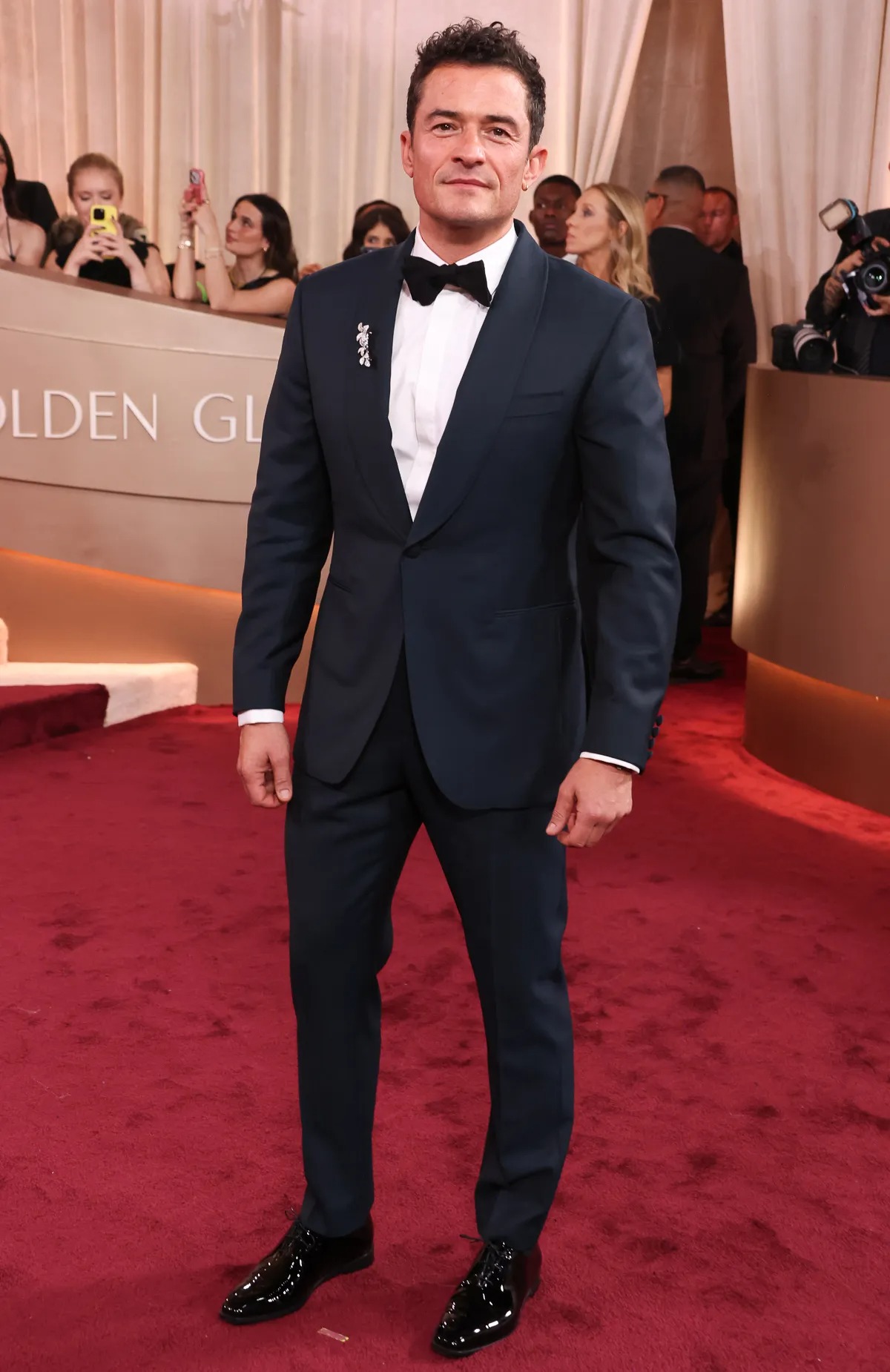 orlandobloom arrivals golden glo