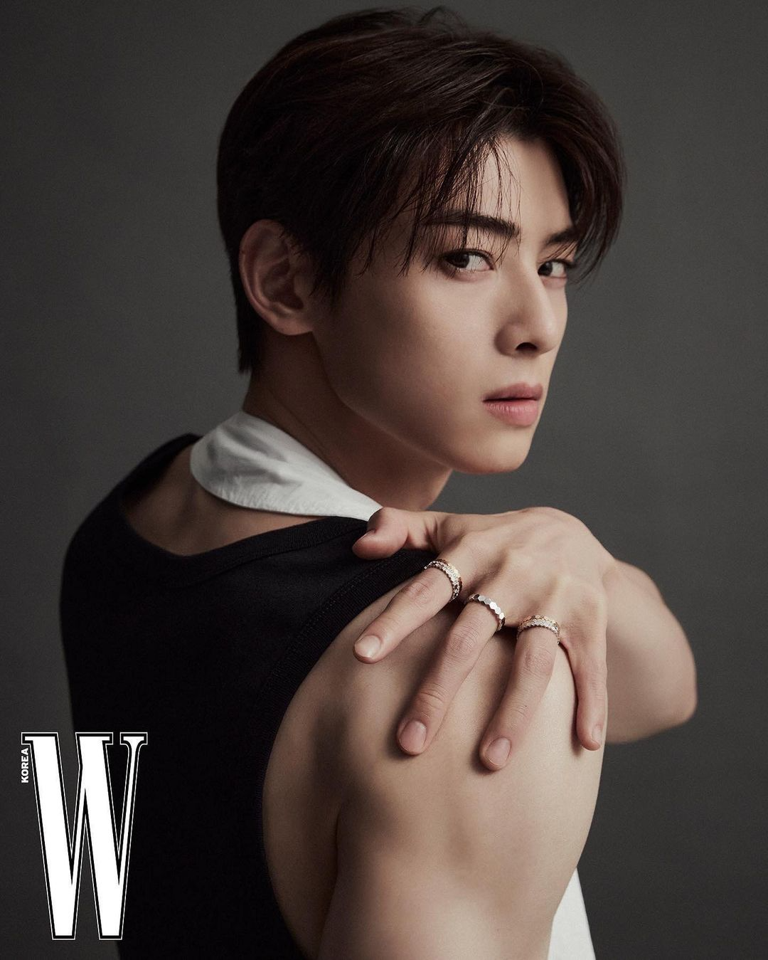 cha eunwoo astro w korea magazin