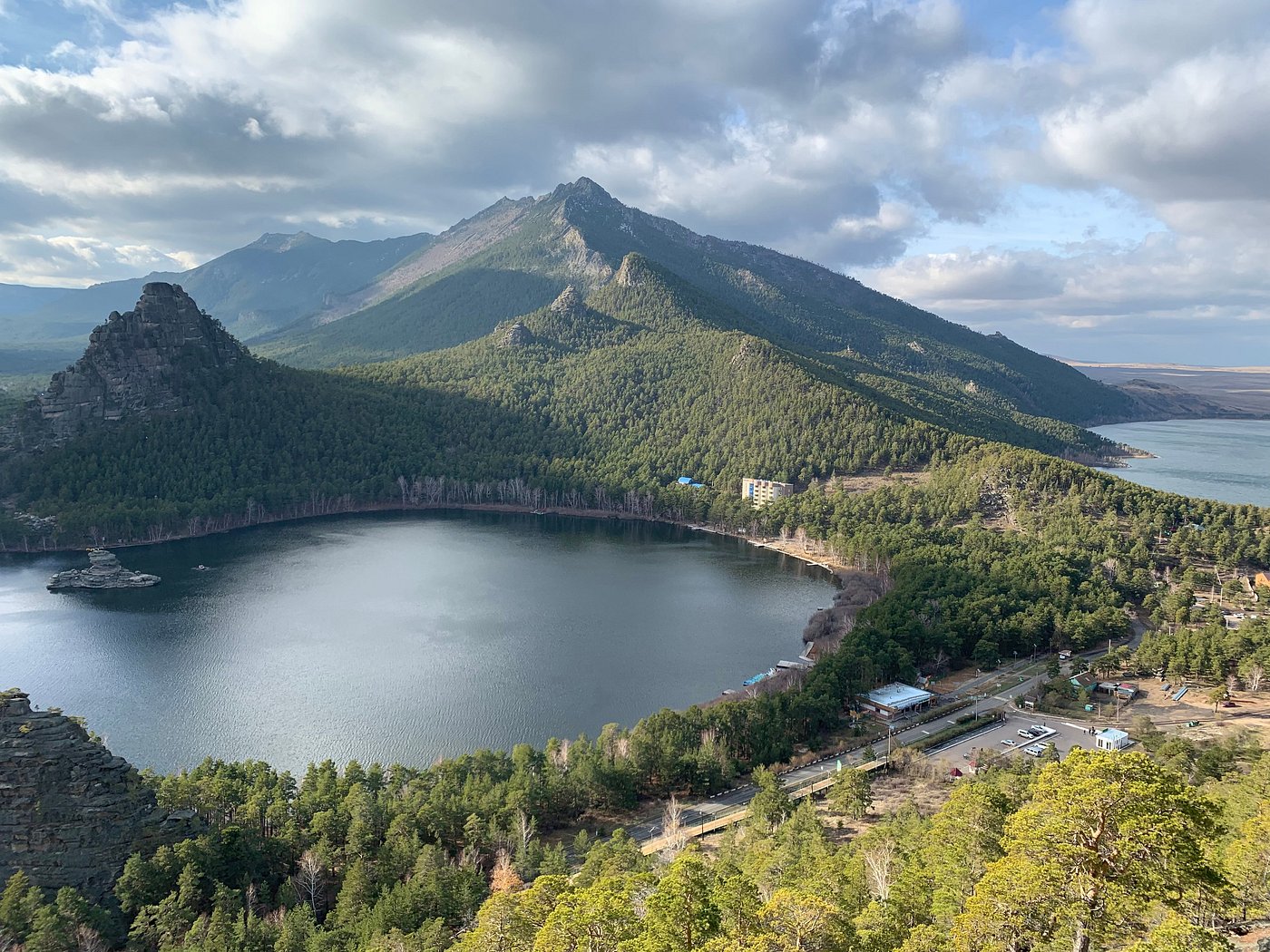 view from the mountain