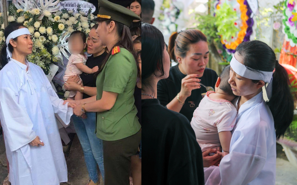 Căn nhà nhỏ ngày tang lễ của Thiếu tá hy sinh trong vụ 