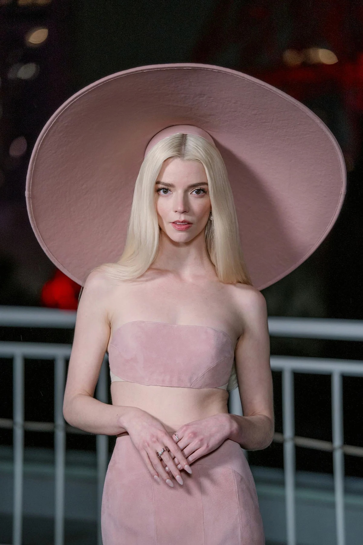 anya taylor joy wore jacquemus to the super mario galaxy tokyo photocall 2