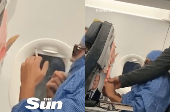 Cảnh tượng gây sốc: Nữ hành khách châm lửa đốt ghế khi máy bay đang bay