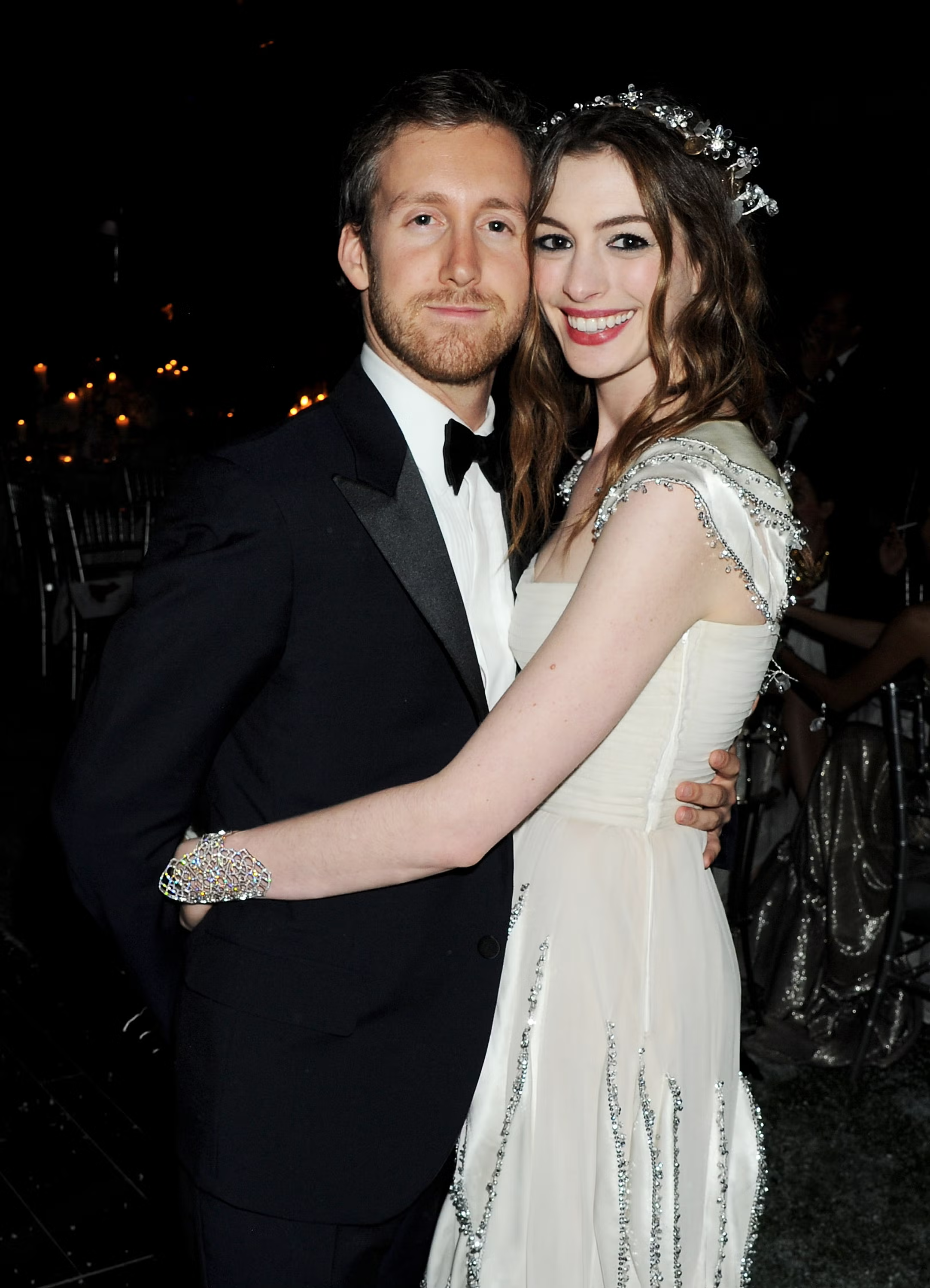 adam shulman and anne hathaway attend the white fairy tale news photo 118409966 1563996619