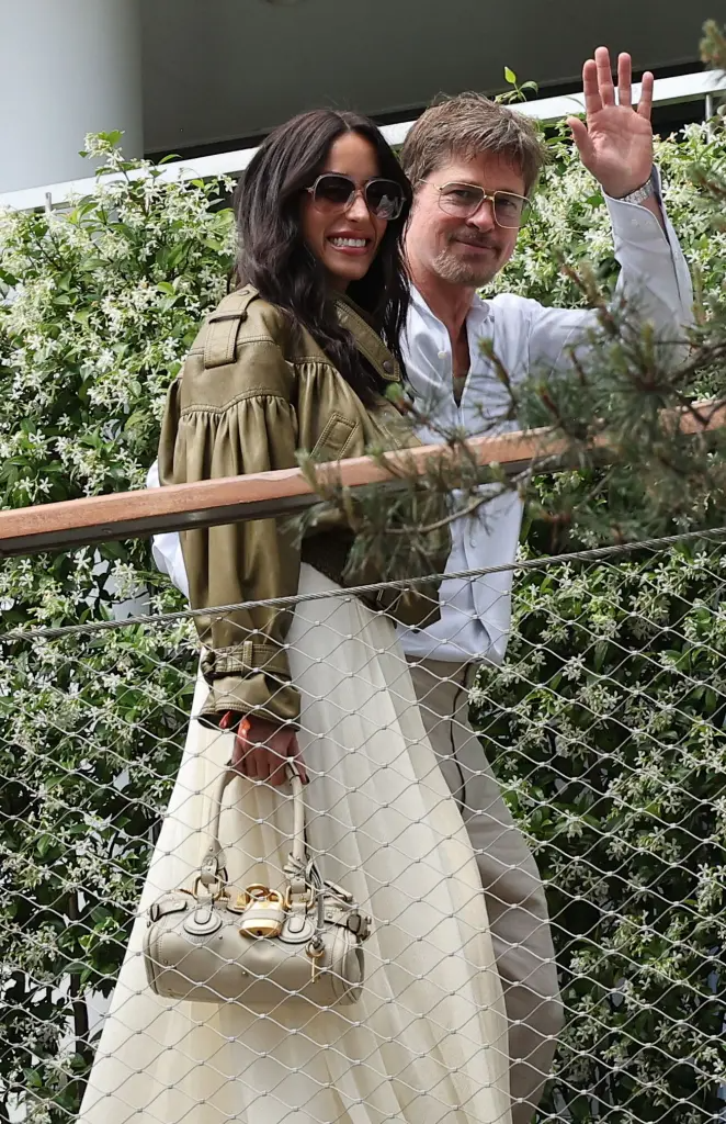 paris france brad pitt girlfriend 129964718