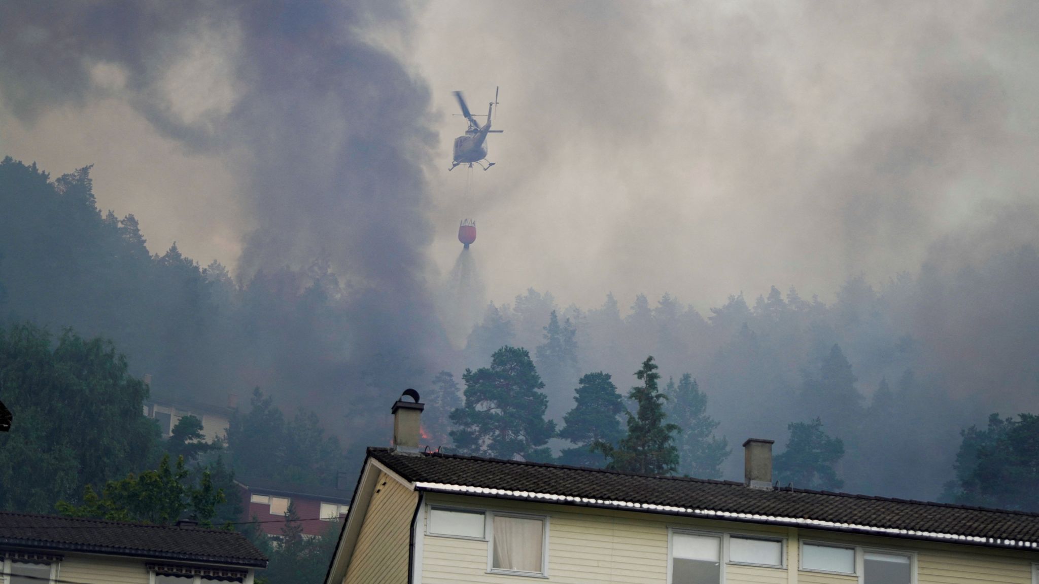 skynews fire in norway 100 homes destroyed7300472