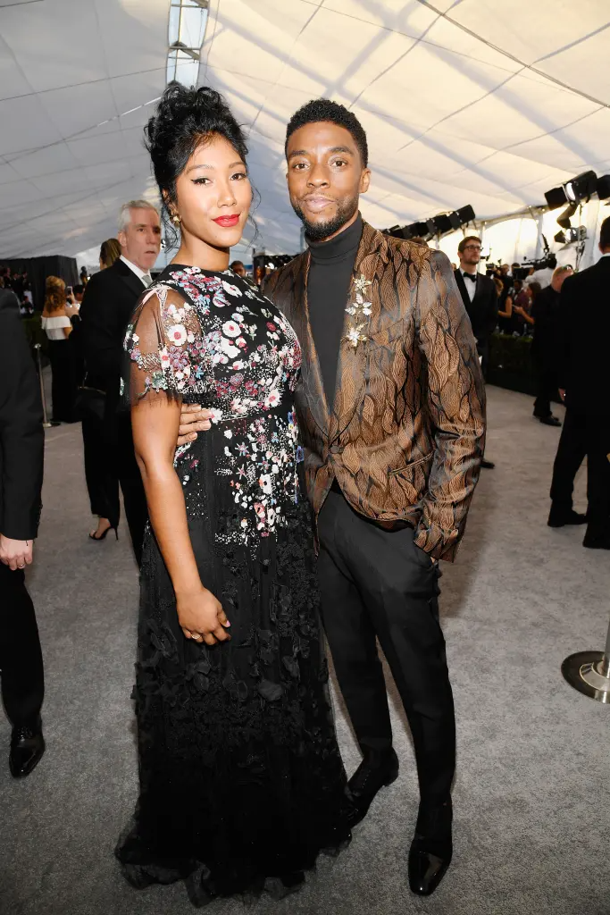 taylor simone ledward chadwick boseman 135233351