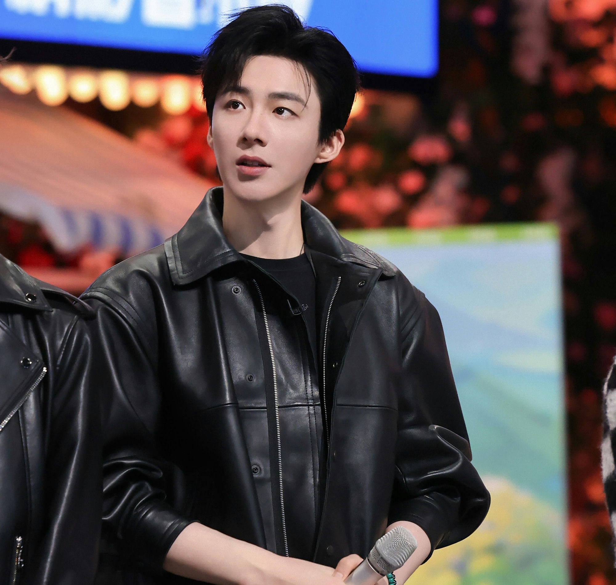 richest chinese actors 2025people male leather microphone stage