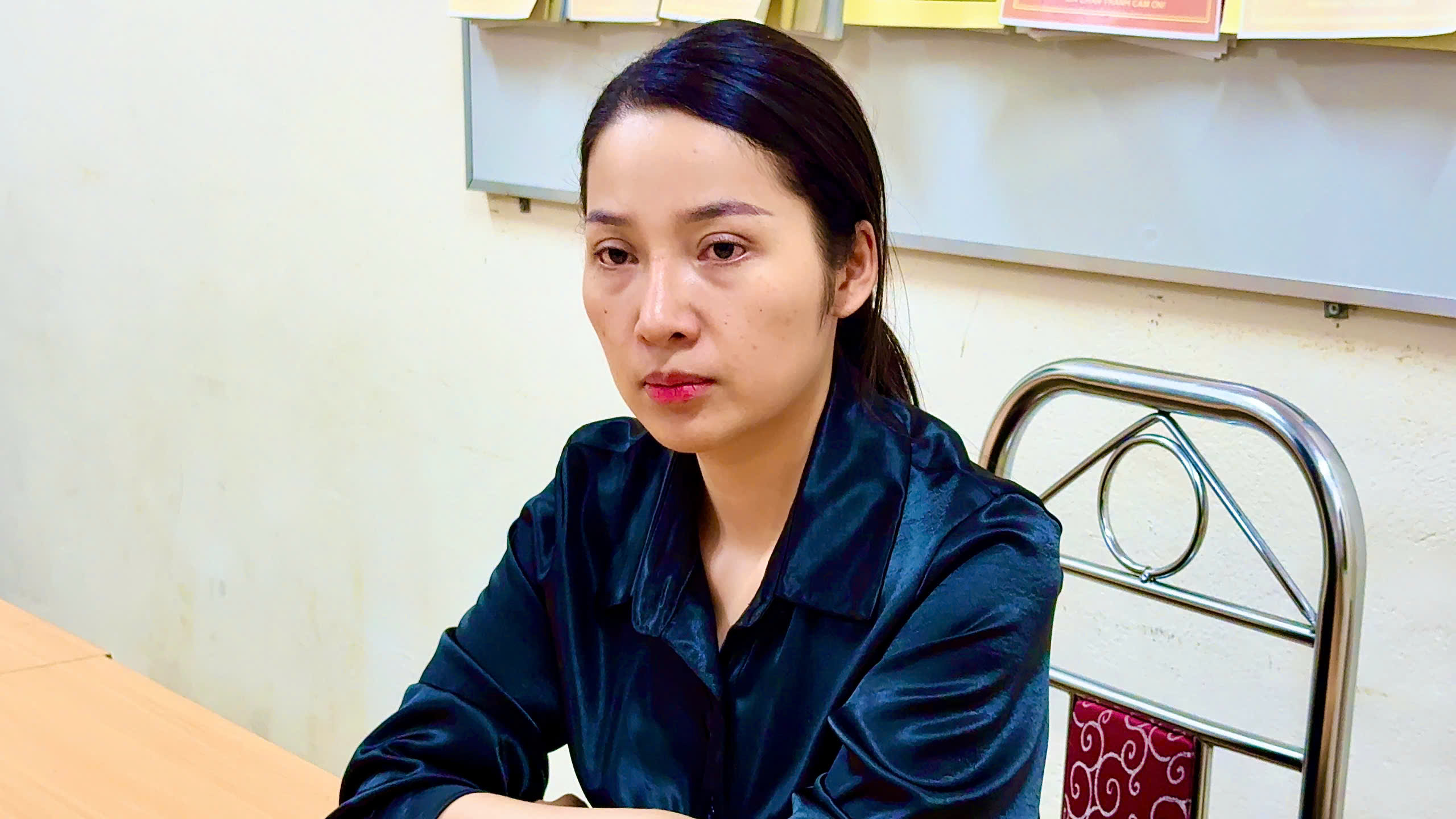 1 le kim anh tai co quan dieu tra 1