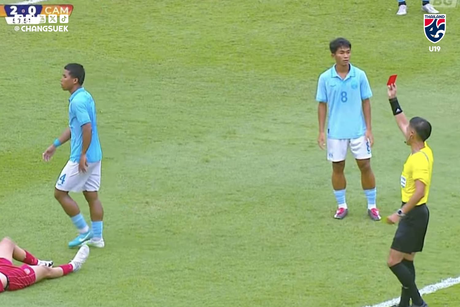 u19 thai lan u19 campuchia 2