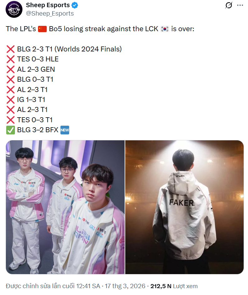 blg lpl lck firststand 2