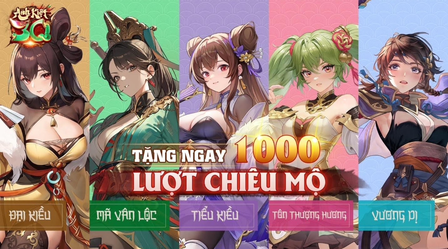 Anh Kiệt Tam Quốc định ngày ra mắt với loạt chi tiết hấp dẫn khiến cộng đồng game thủ 