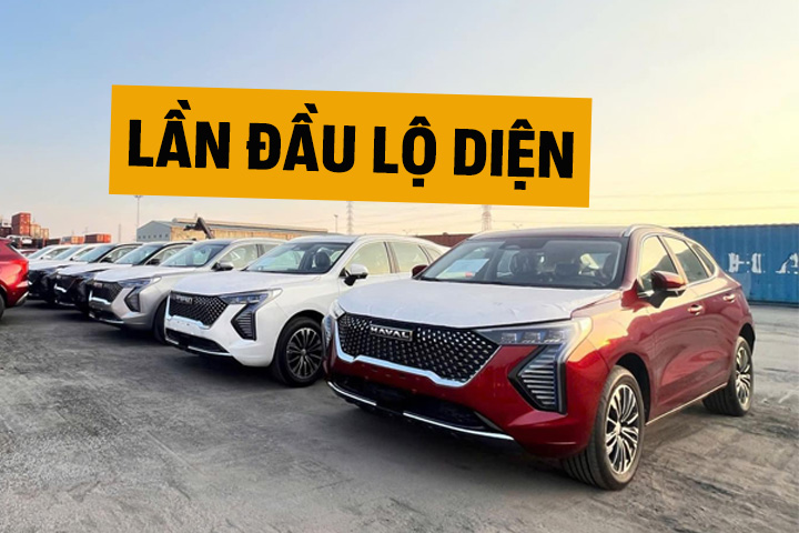 Lô Haval Jolion đầu tiên cập cảng Việt Nam: 2 phiên bản phân biệt được từ ngoại hình, có điểm khác bản Thái, dễ ra mắt tháng này đấu Corolla Cross