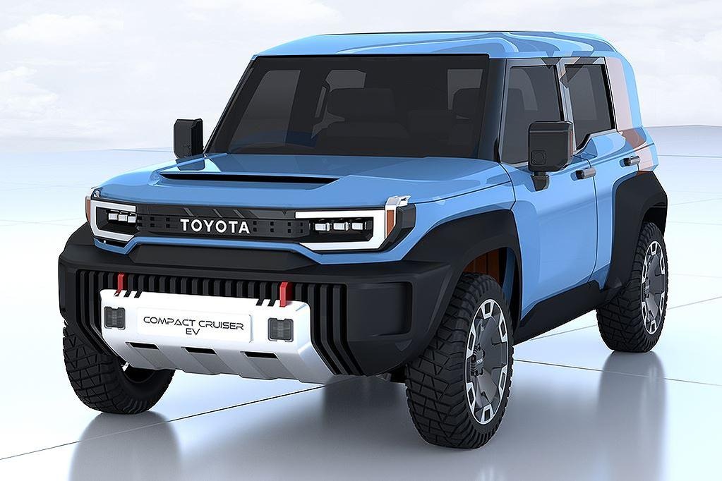 electric toyota fj cruiser revea