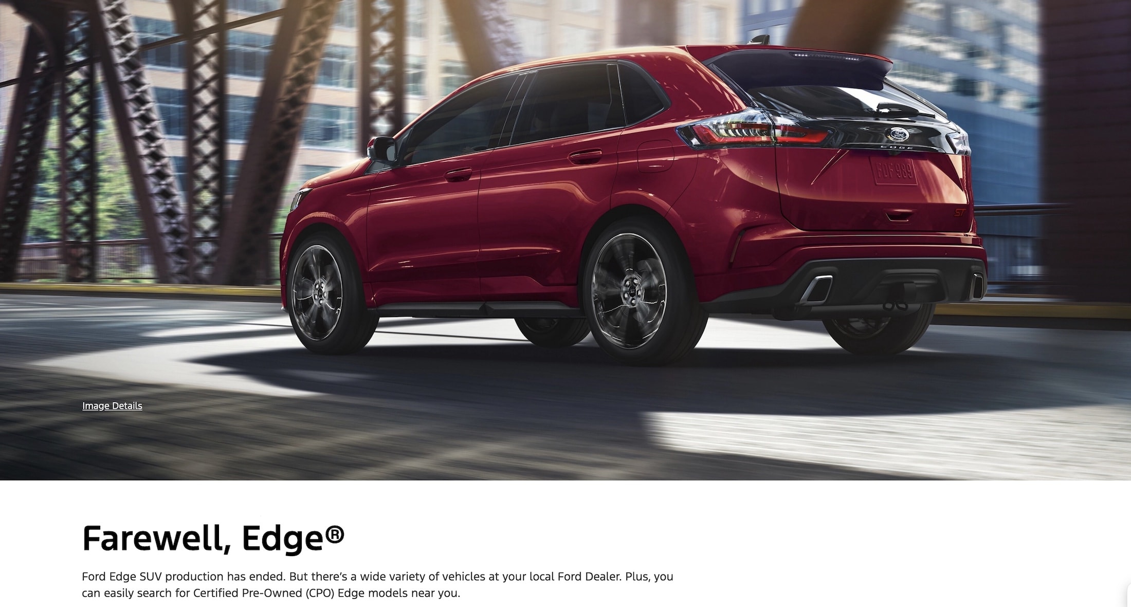 ford discontinues this model builds a farewell website for it 2509521 ford discontinues this model builds a farewell website for it 2509521