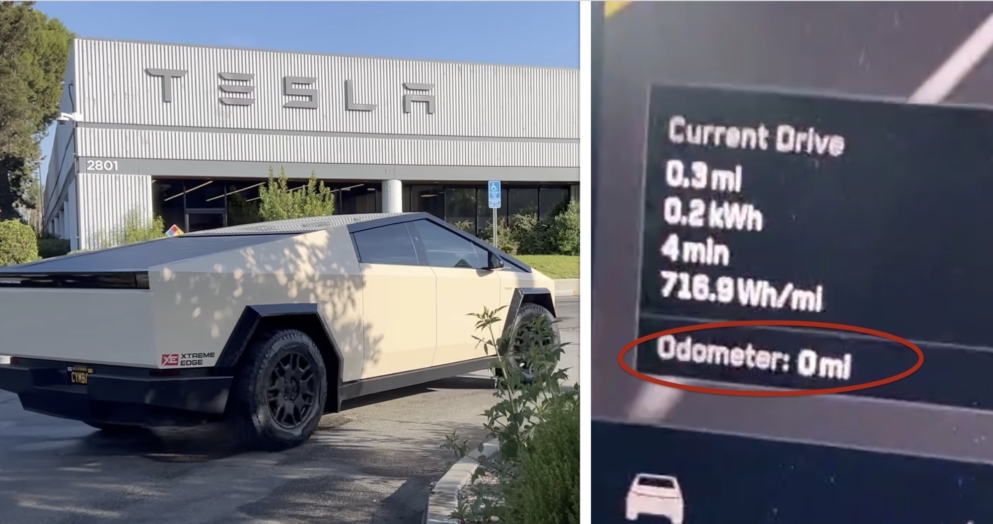 owner takes his cybertruck to a tesla shop with 26000 miles goes home with zero 2515251