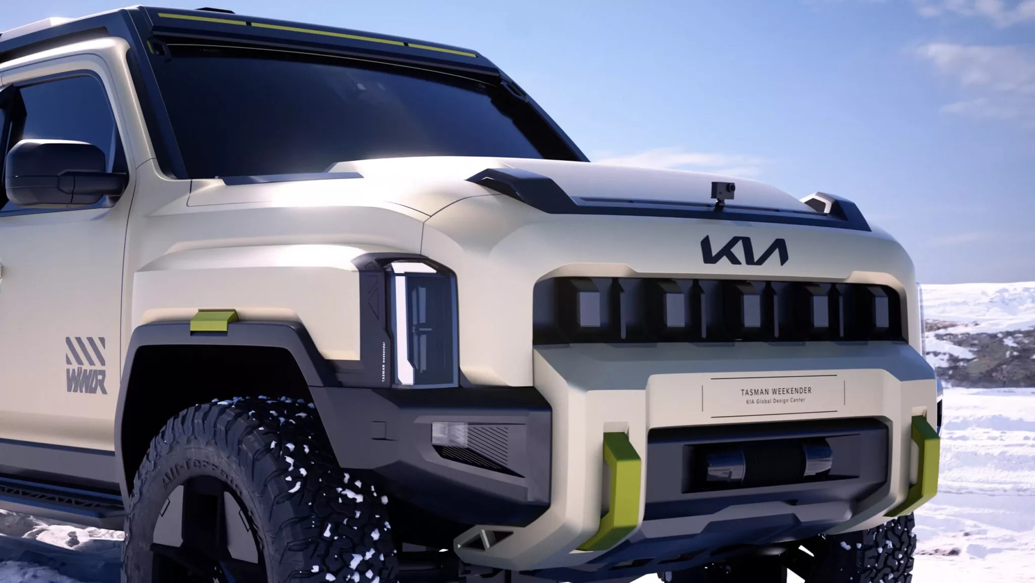 kia tasman weekender concept new kia tasman weekender concept new